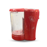Red Water Heating Machine with a clear container